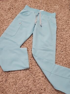 Figs Kade Bottoms- XS- Seaglass